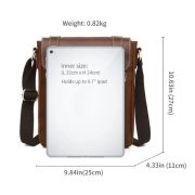 BÁZEL BIVALYBŐR CROSSBODY - 100 % VALÓDI BŐR