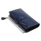 VELENCE VALÓdI BŐR MEGGYPIROS NŐI PÉNZTÁRCA 