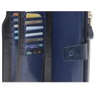 VELENCE VALÓdI BŐR MEGGYPIROS NŐI PÉNZTÁRCA 