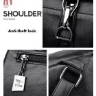 TELDE BURGUNDIVÖRÖS NŐI TÁSKA / NŐI HÁTIZSÁK - VALÓDI JUHBŐR