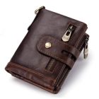 ELAT VALÓDI BŐR BARNA FÉRFI PÉNZTÁRCA