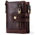 ELAT VALÓDI BŐR BARNA FÉRFI PÉNZTÁRCA