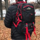 KAZBEK FEKETE TÚRAHÁTIZSÁK, UTAZÓTÁSKA