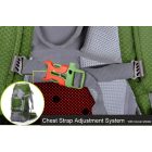 KIRKJUFELL PIROS TÚRAHÁTIZSÁK 60 L