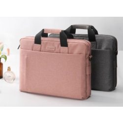 FIRENZE PINK VÁSZON LAPTOPTÁSKA