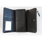 NÁPOLY FEKETE PÉNZTÁRCA-KÁRTYATARTÓ