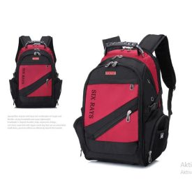 TARTU PIROS - FEKETE HÁTIZSÁK / UNISEX