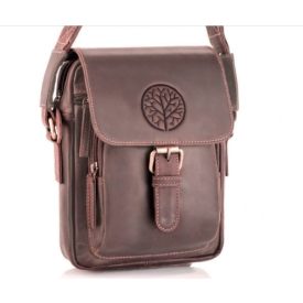 100 %  VALÓDI BŐR CROSSBBODY, VÁLLTÁSKA