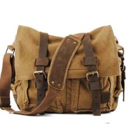   VÁSZONTÁSKA - MILITARY CHICAGO- VÁLLTÁSKA (MUSTÁRSÁRGA)