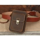 SALTA CROSSBODY,  COFFEE VALÓDI BŐR ÖVTÁSKA