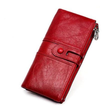 MATURIN CSERESZNYEPIROS VALÓDI BŐR NŐI PÉNZTÁRCA