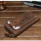 PALMA 100% VALÓDI BŐR MINŐSÉGI PÉNZTÁRCA KÁRTYA ÉS MOBILTARTÓ