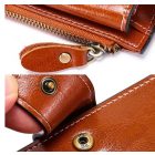 VELENCE II.BORVÖRÖS VALÓDI BŐR NŐI PÉNZTÁRCA  