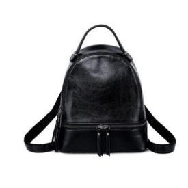 NANTES VALÓDI BŐR  FEKETE NŐI TÁSKA
