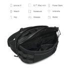 FUNCHAL FEKETE DERÉKÖVTÁSKA, CROSSBODY