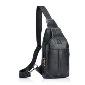 BELLUNO VALÓDI BŐR CROSSBODY - FEKETE BELLUNO VALÓDI BŐR CROSSBODY - FEKETE