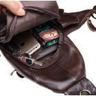 VENETO VALÓDI BŐR CROSSBODY