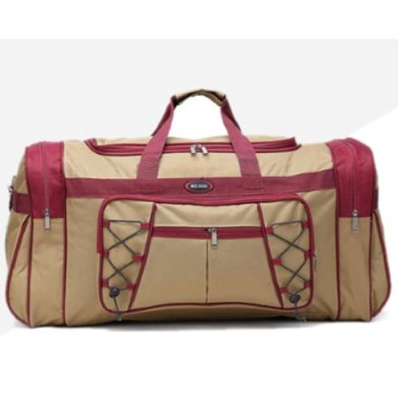 UTAZÓTÁSKA - SPORTTÁSKA RIMINI  BEIGE -BORDÓ