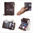 TEXAS BARNA FÉRFI PÉNZTÁRCA - LÁNCOS