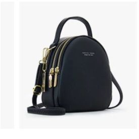 SALAMANCA FEKETE PU BŐR DIVAT NŐI TÁSKA