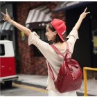 LYON VALÓDI BŐR MEGGYPIROS  HÁTIZSÁK