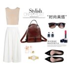 NANTES VALÓDI BŐR ŐZBARNA NŐI TÁSKA