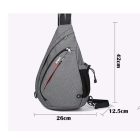 TEXAS  FEKETE VÁSZON UNISEX CROSSBODY