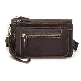MAUI 100% VALÓDI BŐR NYEREGBARNA CROSSBODY 