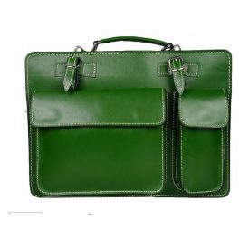 BOLOGNA CSÁSZÁRZÖLD MESSENGER TÁSKA - LUXURY