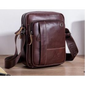 TOLEDO VALÓDI BŐR OLDALTÁSKA, ÁTVETŐS TÁSKA