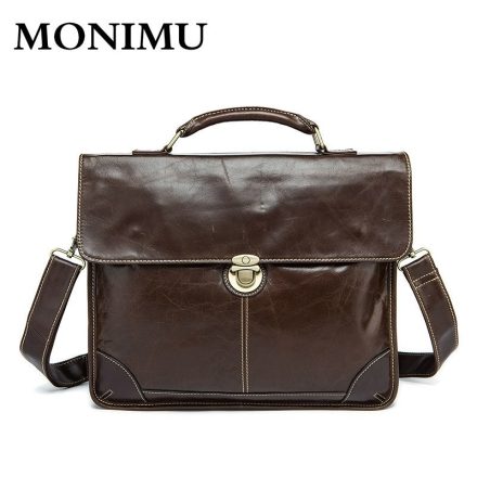 OLDALTÁSKA, VÁLLTÁSKA - MONIMU - KÉZITÁSKA VALÓDI BŐR - LUXURY