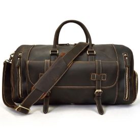   OITA - UTAZÓTÁSKA, SZABADIDŐ TÁSKA, SPORTTÁSKA  - VALÓDI BŐR - LUXURY