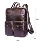 VALÓDI BŐR HÁTIZSÁK (UNISEX) LUXURY FLORENCE 